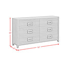  Elements International Tobias B-15990-8-DR 6-Drawer Dresser IMAGE 8