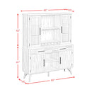  Elements International Rogen Rustic D-12850-7-BFHT Buffet & Hutch IMAGE 13