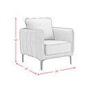  Elements International Rae U-4460-8562-100 Chair IMAGE 8
