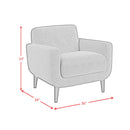  Elements International Hadley II U-9200-10466-100 Chair IMAGE 7