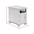  Elements International Wagner T-15740-5-CST Chairside Table IMAGE 9