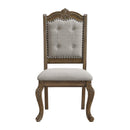  Elements International Madison Park D-10460-5-SC Dining Side Chair IMAGE 2