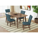  Elements International Santa Barbara D-16550-5-SCB Dining Side Chair IMAGE 6