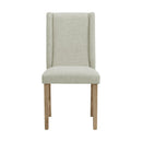  Elements International Eleanor D-6460-5-SC Dining Side Chair IMAGE 2