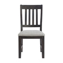 Elements International Montrose D-16670-8-SC Dining Side Chair IMAGE 2