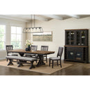  Elements International Montrose D-16670-8-SC Dining Side Chair IMAGE 5