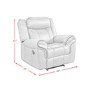  Elements International Sorrento 59928-095-1X Glider Recliner IMAGE 9