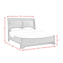  Elements International Phillipe B-5210-5-KB King Bed IMAGE 8