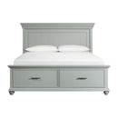  Elements International Slater SR350KB King Platform Storage Bed IMAGE 2