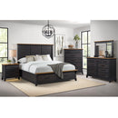  Elements International Montrose B-16670-5-KSB King Storage Bed IMAGE 3