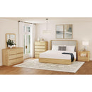  Elements International Rosalie B-16860-6-KB King Upholstered Bed IMAGE 3