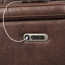  Elements International Atlantis U-5230-8640-285PP Power Motion Loveseat IMAGE 15