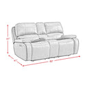  Elements International Atlantis U-5230-8640-285PP Power Motion Loveseat IMAGE 18