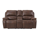  Elements International Atlantis U-5230-8640-285PP Power Motion Loveseat IMAGE 4