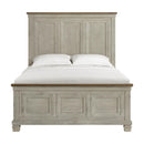  Elements International Farmington B-9890-7-QB Queen Panel Bed IMAGE 2
