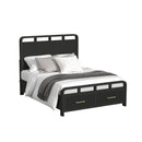  Elements International Ridgemont B-14440-8W-QSB Queen Storage Bed IMAGE 1
