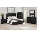  Elements International Ridgemont B-14440-8W-QSB Queen Storage Bed IMAGE 5