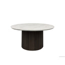  Elements International Sylvie T-16000-5-RCT Round Coffee Table IMAGE 1