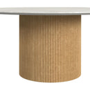  Elements International Sylvie T-16000-6-RCT Round Coffee Table IMAGE 6