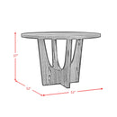  Elements International Oregon D-17380-8-CT1 Round Counter Table IMAGE 7