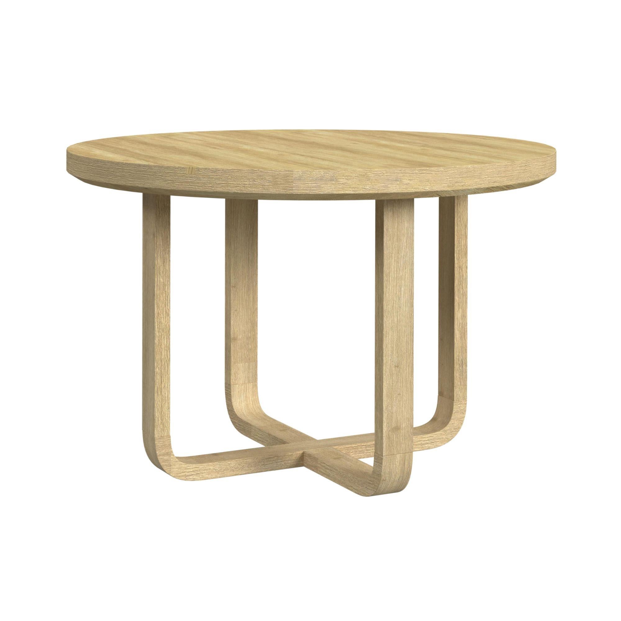 6 Rdt Elements International Ridgemont D-14440-6-RDT Round Dining Table