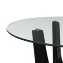  Elements International Oregon D-17380-8-DT3 Round Dining Table IMAGE 5