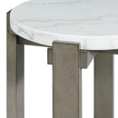  Elements International Rosamel T.17820.ET Round End Table IMAGE 5