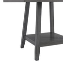  Elements International Seneca D-7670-3-CT Square Counter Table IMAGE 9