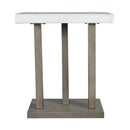  Elements International Greta T.6850.ET Square End Table IMAGE 3