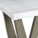  Elements International Greta T.6850.ET Square End Table IMAGE 6
