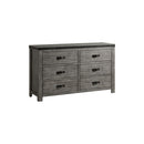  Elements International Wade WE650DR Youth Dresser 6 Drawer IMAGE 1