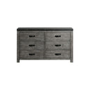  Elements International Wade WE650DR Youth Dresser 6 Drawer IMAGE 2