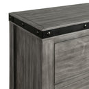  Elements International Wade WE650DR Youth Dresser 6 Drawer IMAGE 4