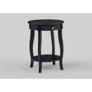  Crown Mark Occasional Tables Chairside Tables 4903BK IMAGE 1