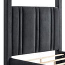  Crown Mark Beds Queen 5117BK-Q-HBFB/5117BK-KQ-RAIL/5117BK-KQ-POST IMAGE 4