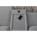  Signature Design by Ashley Modmax II 65906S43 7 pc Power Reclining Sectional with Chaise and Audio Console IMAGE 4