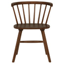  Coaster Furniture Jeffries 107202WAL Set of 2 Windsor Wood Dining Side Chair - Walnut IMAGE 11