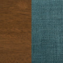  Coaster Furniture Paxton 122179TLB Set of 2 Upholstered Counter Height Dining Chair - Blue IMAGE 12