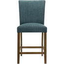  Coaster Furniture Paxton 122179TLB Set of 2 Upholstered Counter Height Dining Chair - Blue IMAGE 4