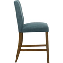  Coaster Furniture Paxton 122179TLB Set of 2 Upholstered Counter Height Dining Chair - Blue IMAGE 9
