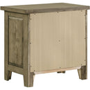  Coaster Furniture Hazlewood 207532 2-drawer Nightstand Bedside Table - Vineyard Oak IMAGE 6