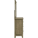  Coaster Furniture Hazlewood 207533M 6-drawer Bedroom Dresser with Mirror - Vineyard Oak IMAGE 9