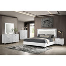  Coaster Furniture Cassia 215791Q Queen LED Panel Bed - White High Gloss IMAGE 12
