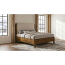  Coaster Furniture Adderley 215851Q Queen Wood Panel Bed   - Cream/Warm Brown IMAGE 2