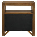  Coaster Furniture Adderley 215852 2-drawer Nightstand Bedside Table - Warm Brown IMAGE 9