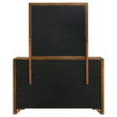 Coaster Furniture Adderley 215853M 8-drawer Bedroom Dresser and Mirror - Warm Brown IMAGE 7