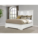  Coaster Furniture McKinney 215871KE Eastern King LED Light Panel Bed - Vintage White IMAGE 5