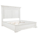  Coaster Furniture McKinney 215871KW California King LED Light Panel Bed - Vintage White IMAGE 1