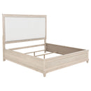  Coaster Furniture Pembroke 215921KE 66-inch Eastern King Panel Bed - Washed Oak IMAGE 3