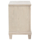  Coaster Furniture Pembroke 215922 2-drawer Nightstand Bedside Table - Washed Oak IMAGE 1